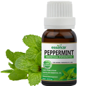 Olio essenziale di menta piperita puro al 100% - Freschezza ed energia naturali